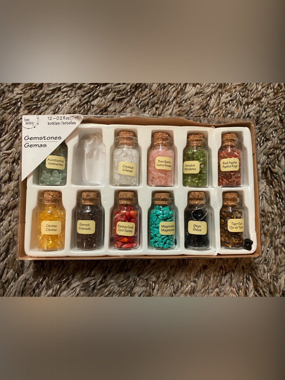 Bead Landing 12ct Gemstone Bottles Variety Pack